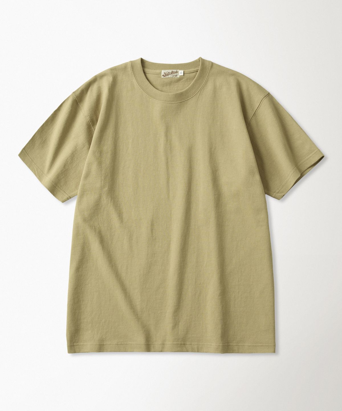 브론슨(BRONSON) 9oz USA Cotton Tubular Tee Sage Green
