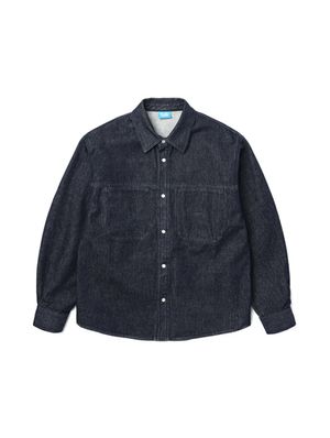 남여공용 투포켓 데님 셔츠[DP-INDIGO](UA3LS82_08)