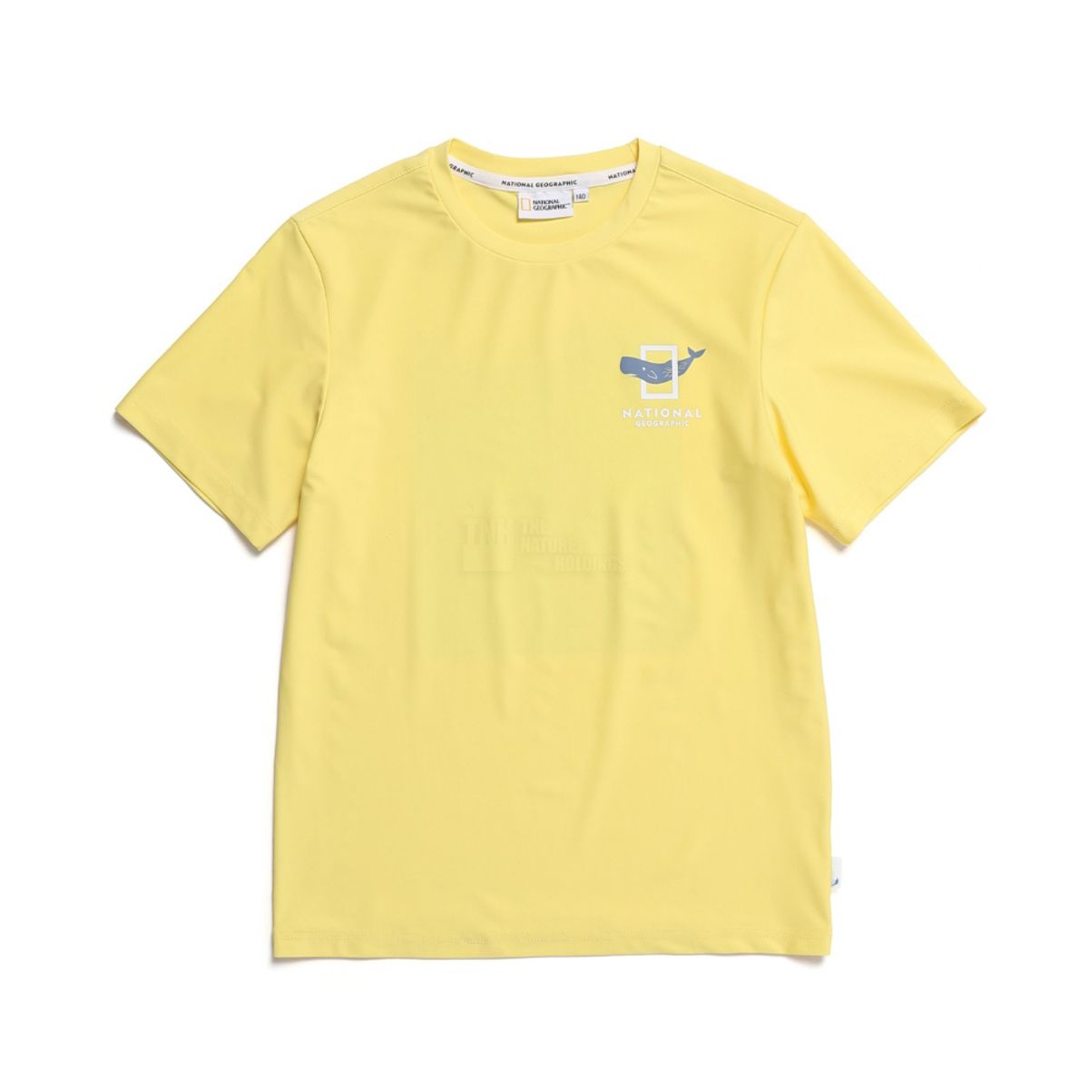 내셔널지오그래픽 키즈(NATIONAL GEOGRAPHIC KIDS) K232URG650 워터 반팔 라운드티 LEMON