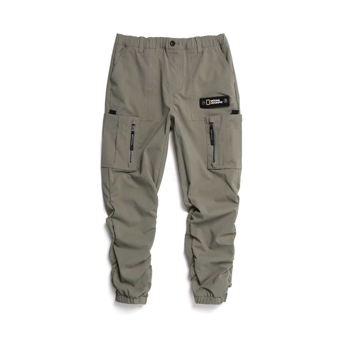 내셔널지오그래픽 키즈(NATIONAL GEOGRAPHIC KIDS) K232UPT030 SUMMER 아웃포켓 스트링팬츠 OLIVE