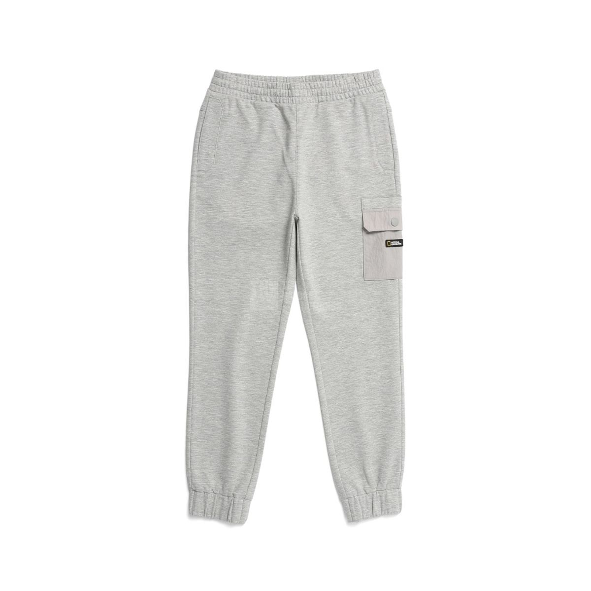 내셔널지오그래픽 키즈(NATIONAL GEOGRAPHIC KIDS) K231UPT020 트레이닝팬츠(슬림) MELANGE GREY