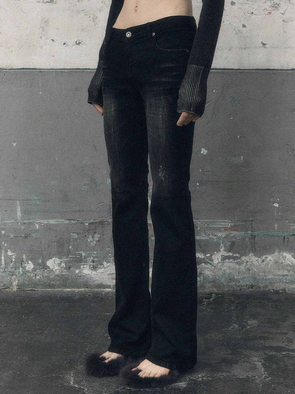 보헤미안 서울(BOHEMSEO) DARKNESS BOOTCUT JEANS - 사이즈 & 후기