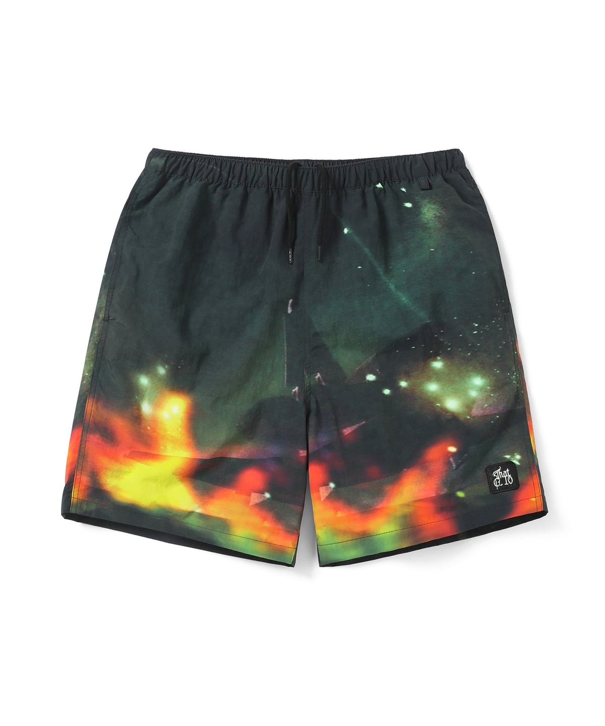 디스이즈네버댓(THISISNEVERTHAT) Flame Jogging Short Black