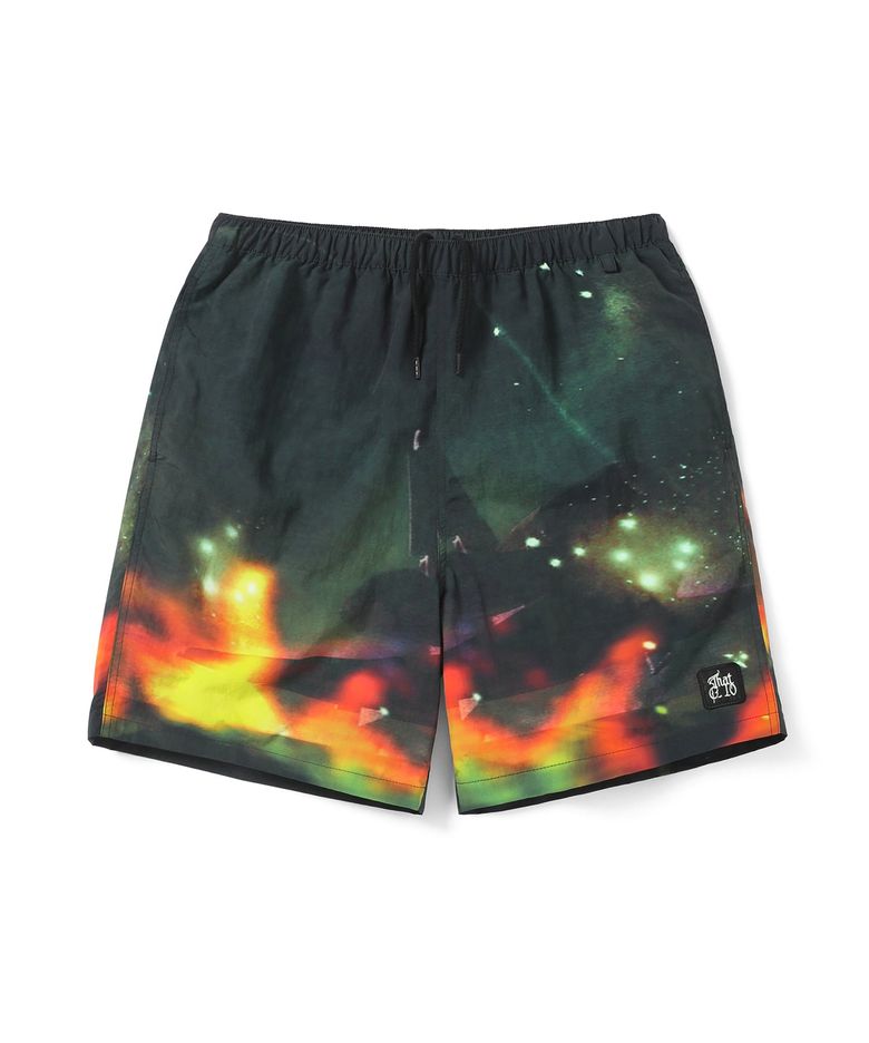 Flame Jogging Short Black