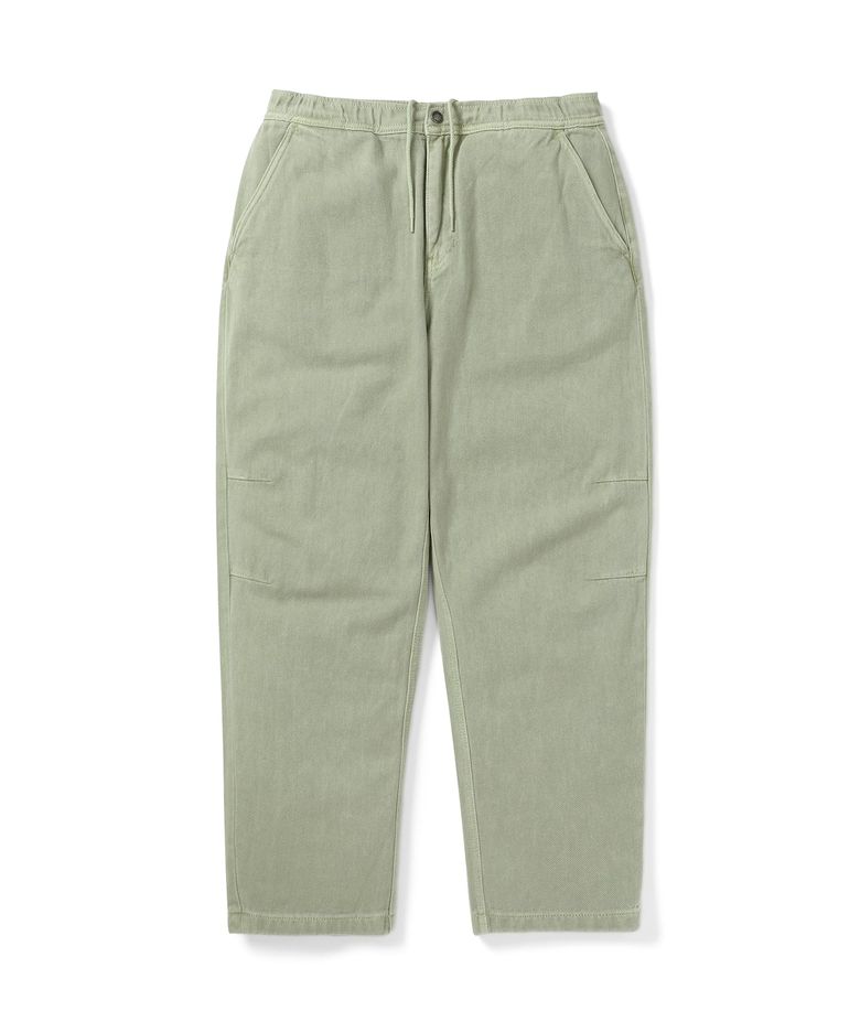 Overdyed Twill Pant Beige