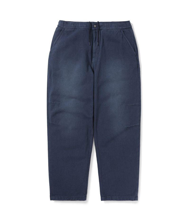 Overdyed Twill Pant Dusty Blue