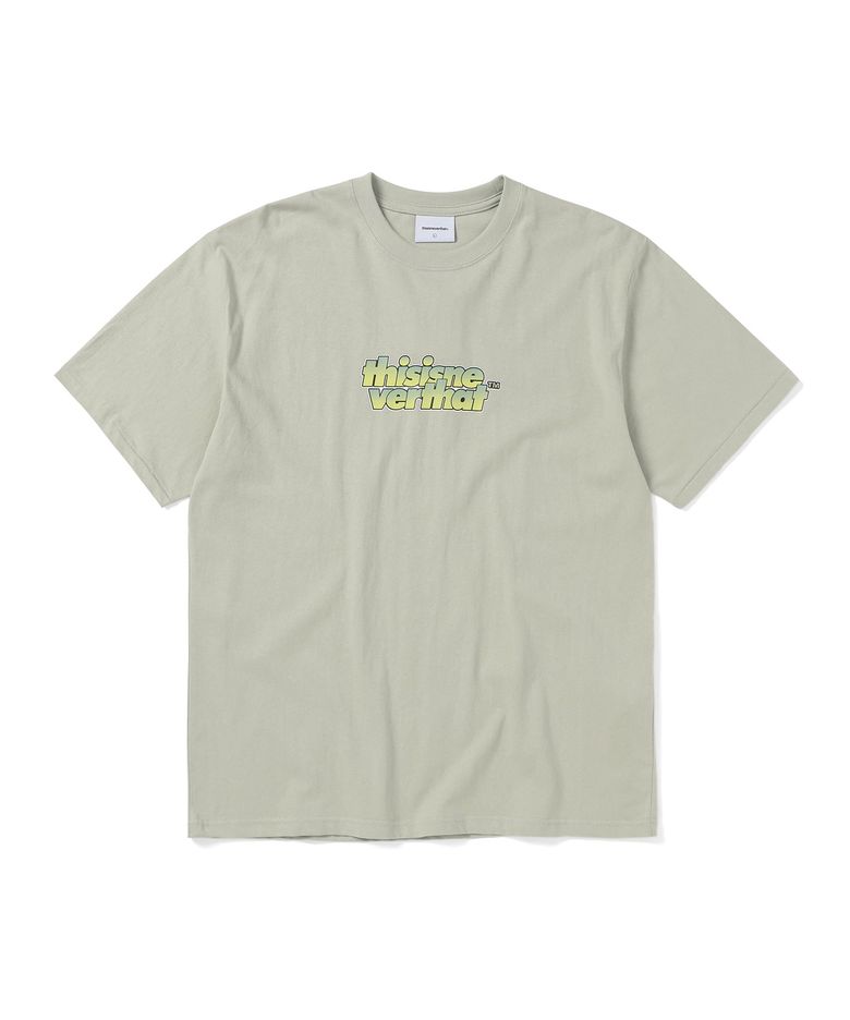 Gradient OL-Logo Tee Stone