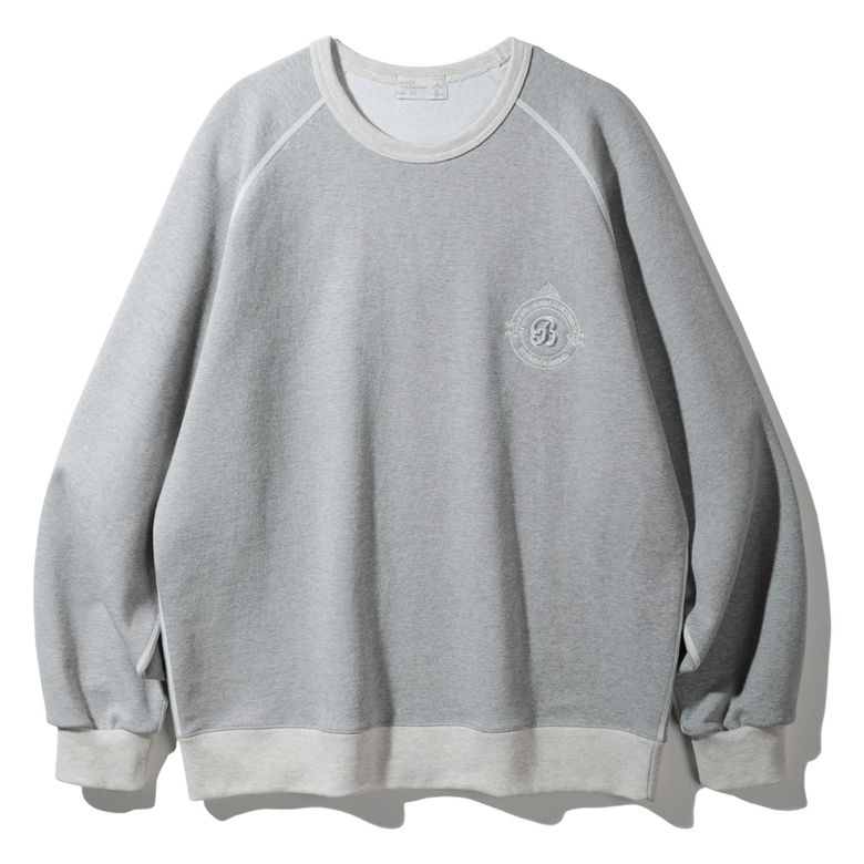 Coloration Raglan 스웨트셔츠 BK5980_그레이