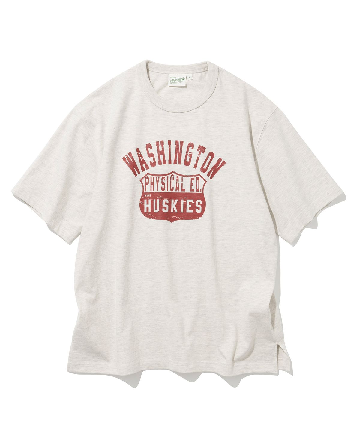 유니폼브릿지(UNIFORM BRIDGE) washington s/s tee oatmeal