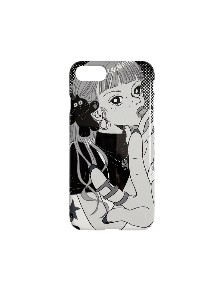 (무광 하드) Cats Girl Case
