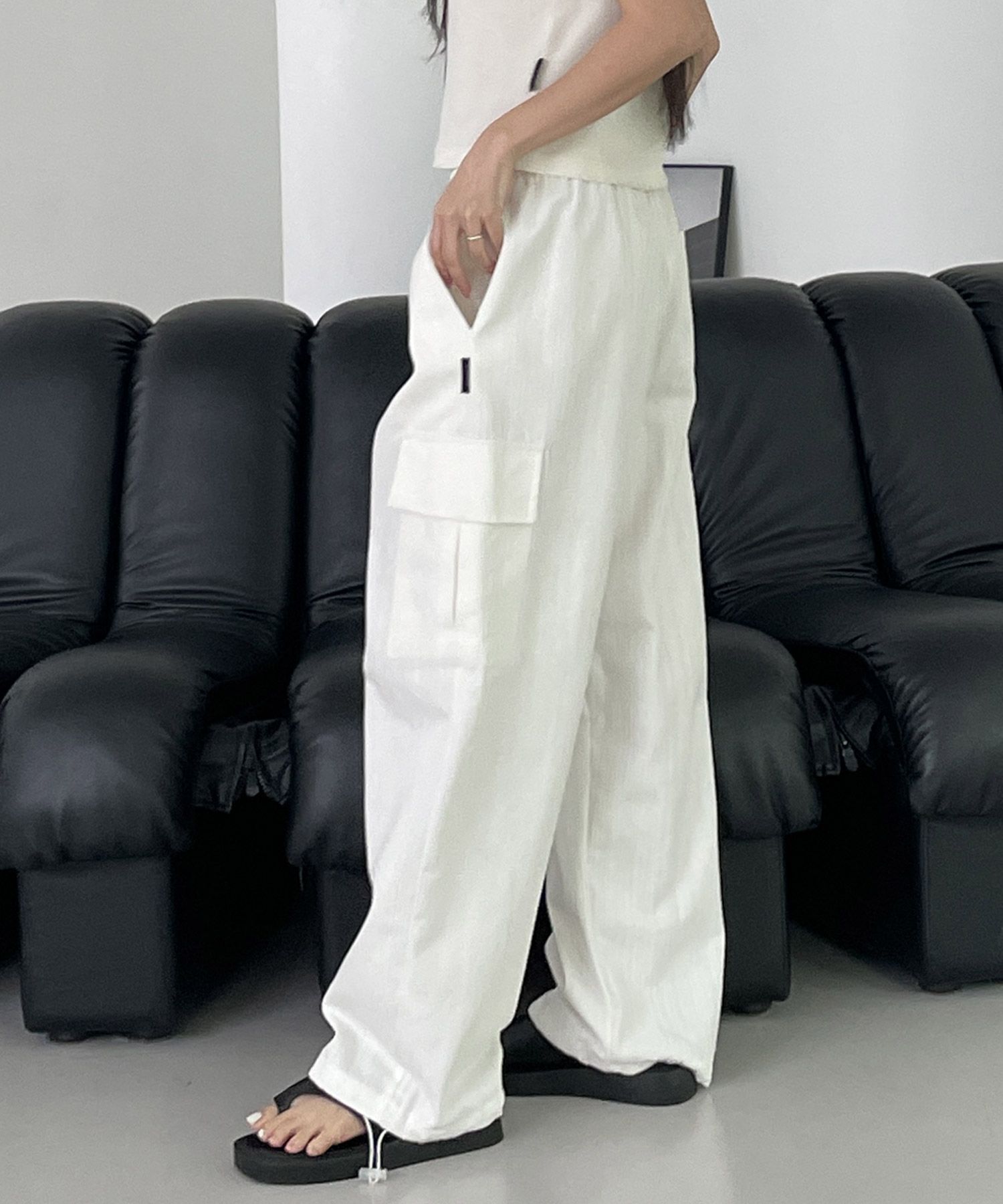 MUSINSA | MUAHMUAH Wide Cargo Denim Pants [3 Colors]