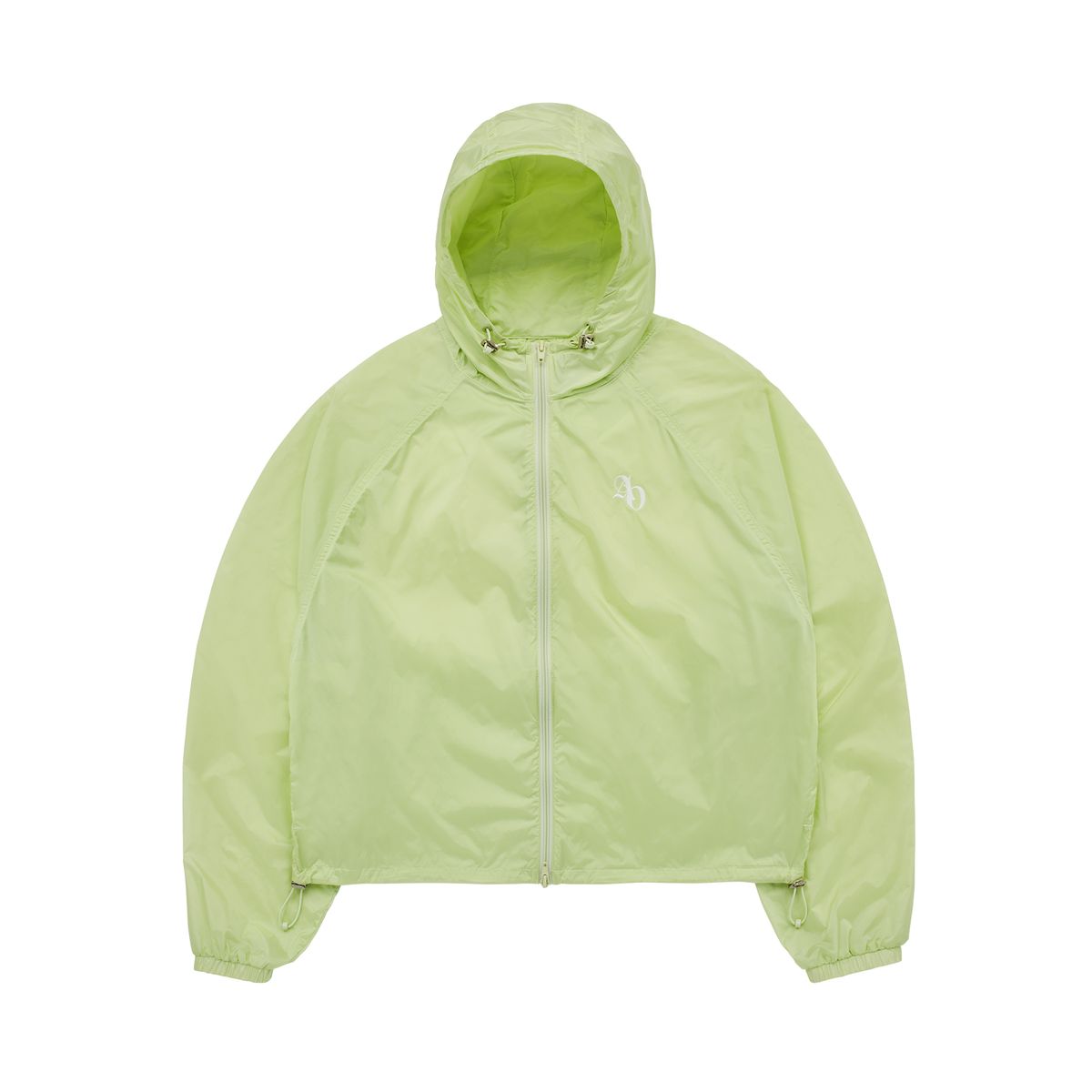 아크메드라비(ACME DE LA VIE) LIGHTWEIGHT SYMBOL PUCKERING WINDBREAKER JACKET LIGHT LIME