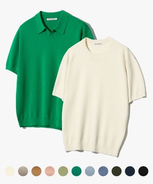 워셔블 에센셜 쿨 니트 - 17 COLOR