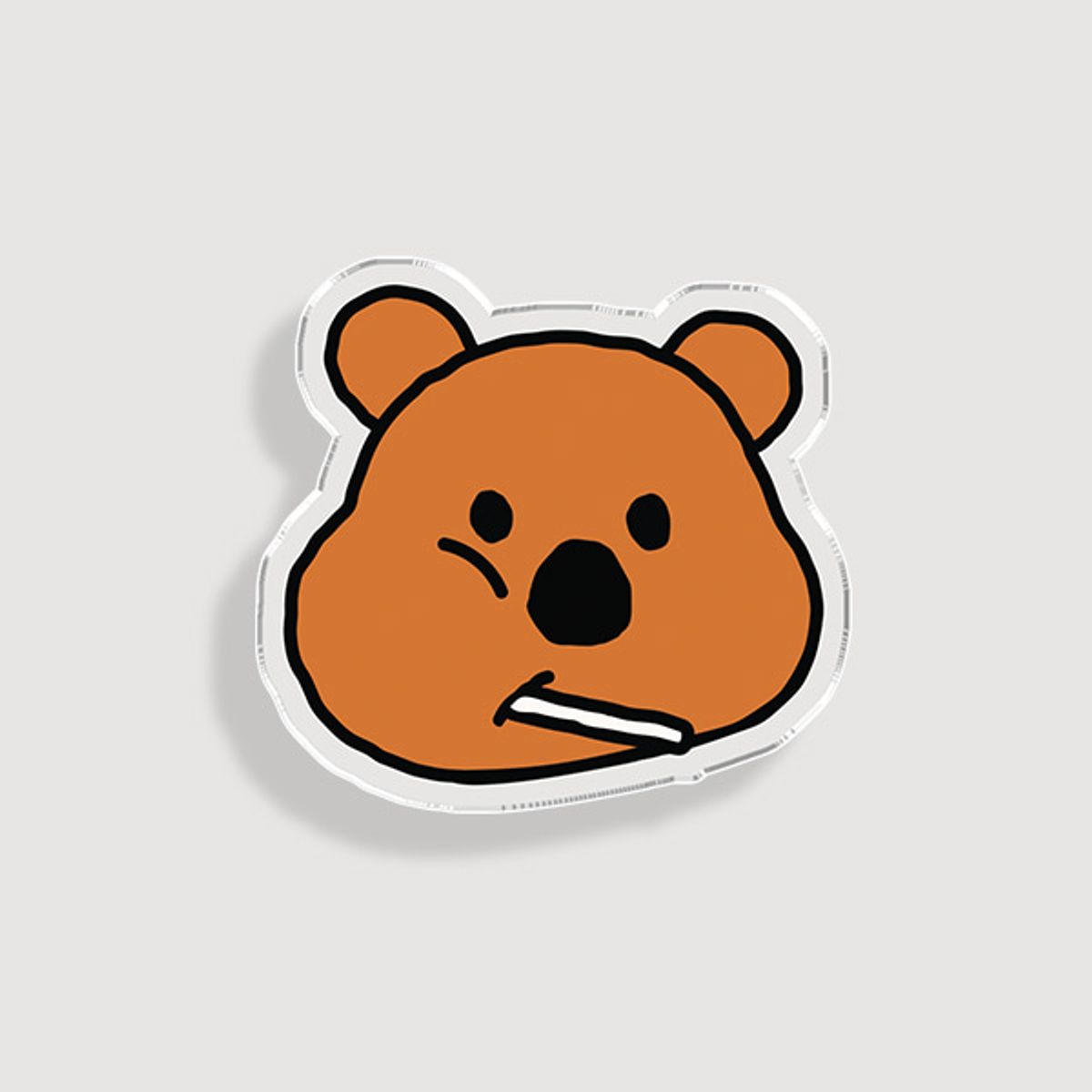 디즈버니스타(DISBUNNYSTAR) 캔디쿼카(얼굴) 아크릴스마트톡
