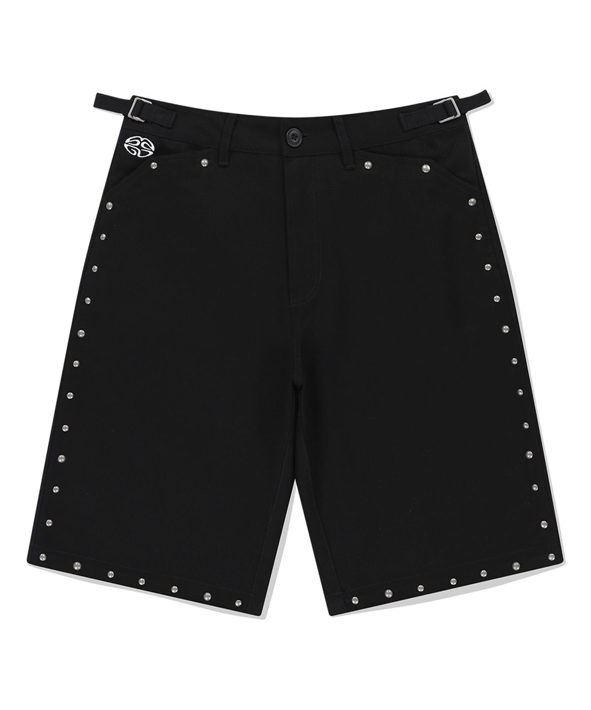 마하그리드(MAHAGRID) STUD BERMUDA CHINO SHORT BLACK(MG2EMMPA61A)