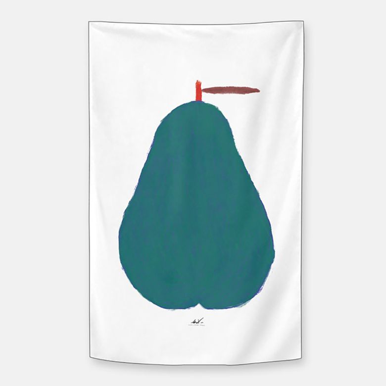 마티아스 라라인 작가, Poire 쉬폰 패브릭 포스터