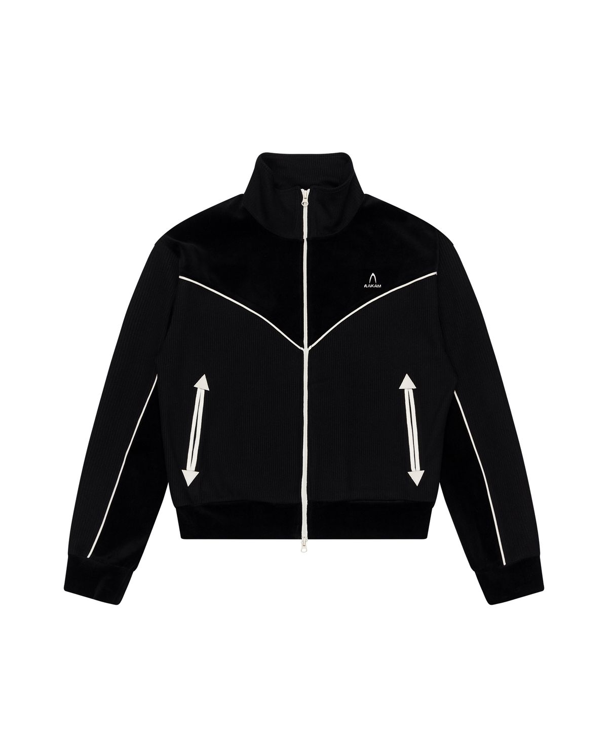 아캄(AAKAM) Western Piping Track Jacket (Black)
