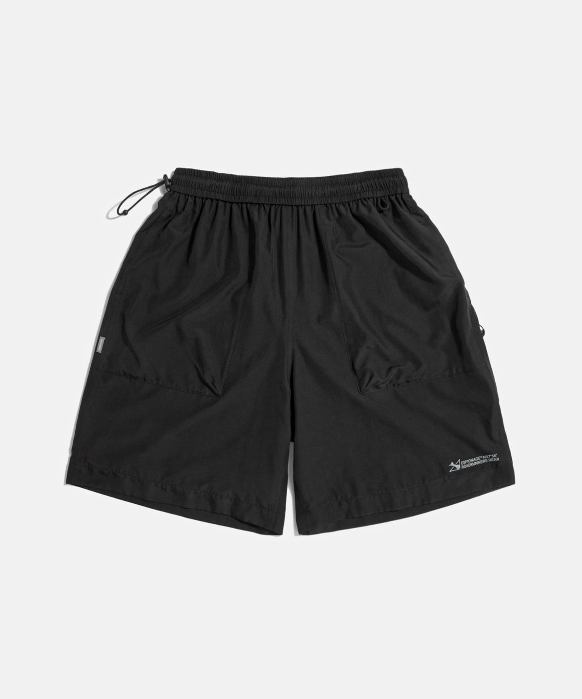 에스피오나지(ESPIONAGE) Light Roadrunner Shorts Black