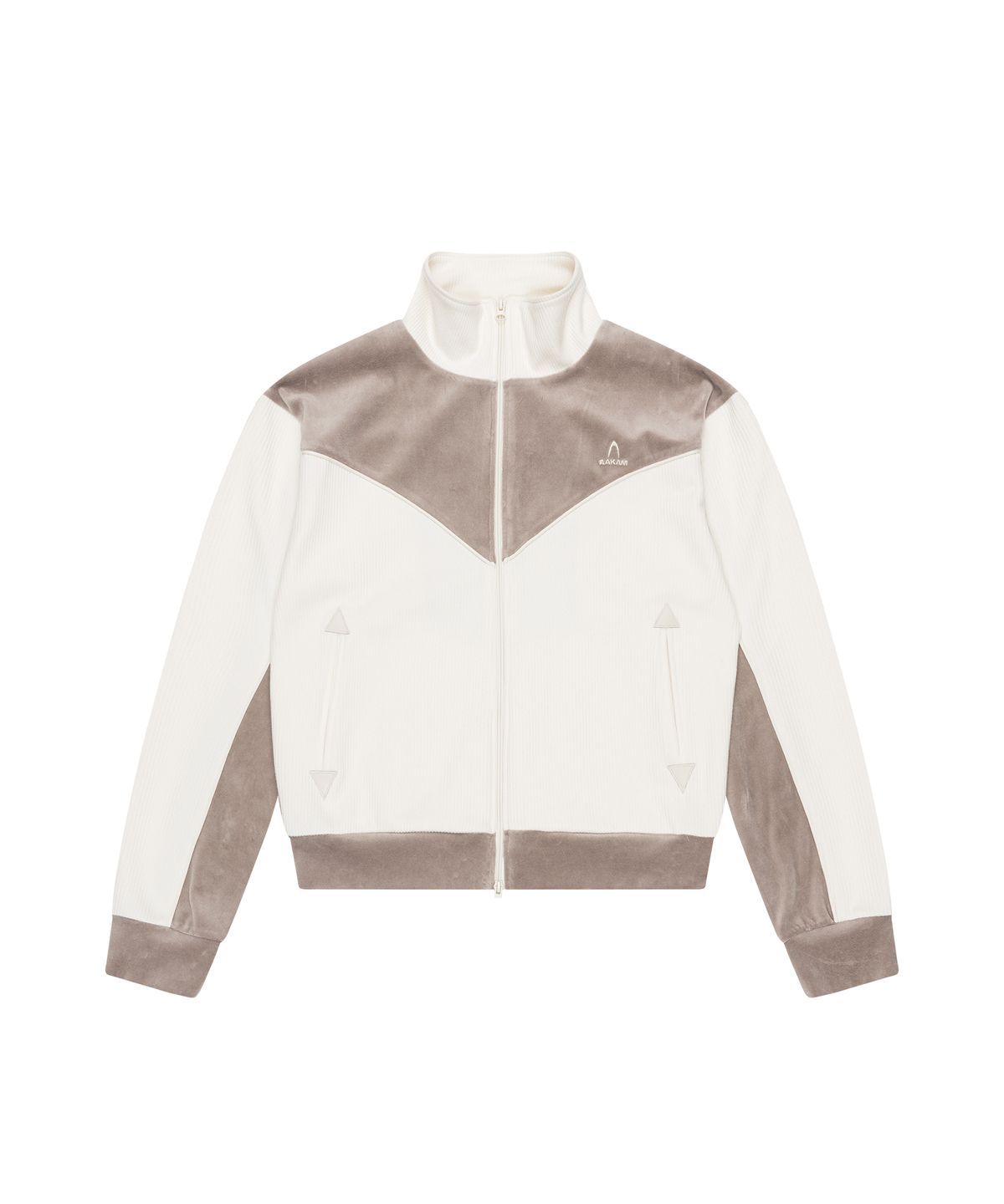 아캄(AAKAM) Western Piping Track Jacket (Beige)