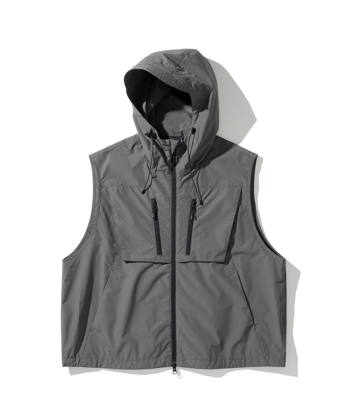 유니폼브릿지(UNIFORM BRIDGE) casual sports wind vest grey