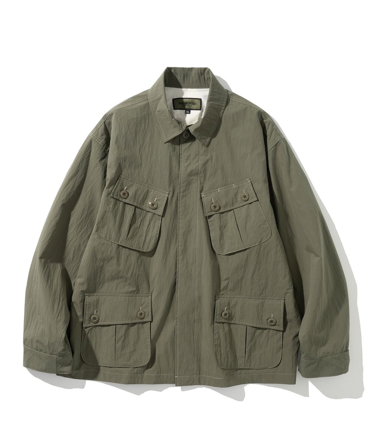유니폼브릿지(UNIFORM BRIDGE) jungle fatigue jacket sage green