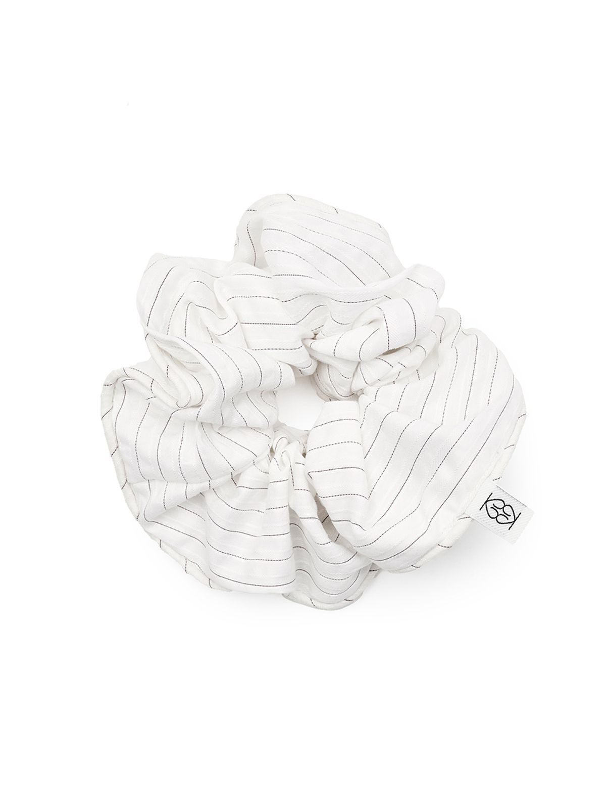 기준(KIJUN) EMMA Scrunch White Stripe