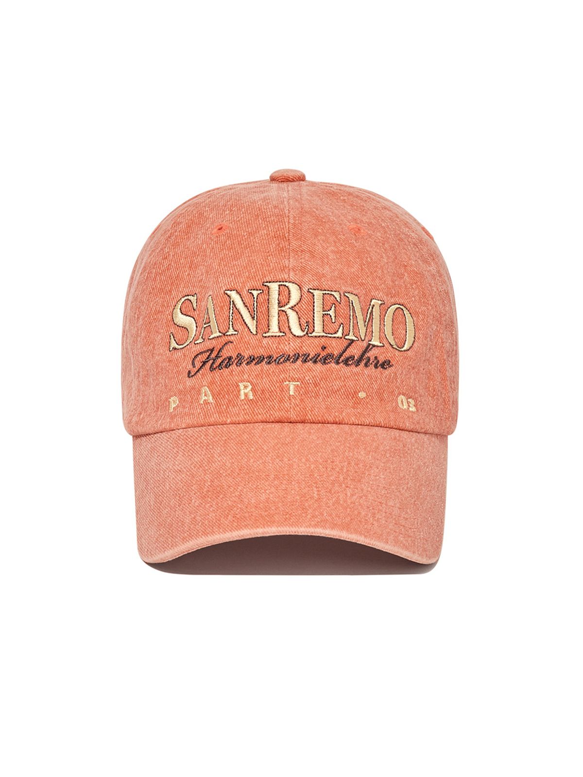 기준(KIJUN) Sanremo Cap Peach Orange