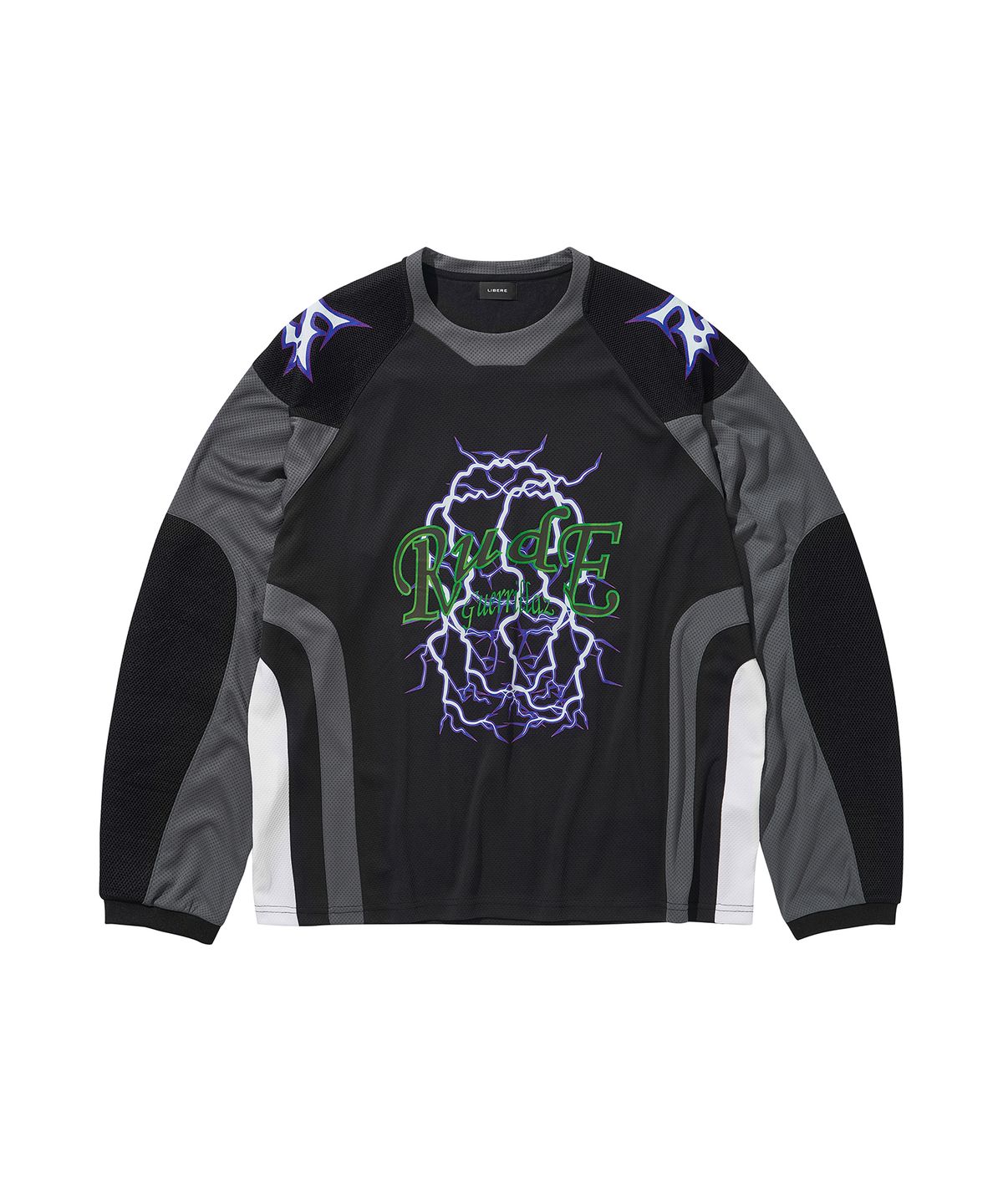 리베레(LIBERE) RACING MOTO JERSEY / BLACK