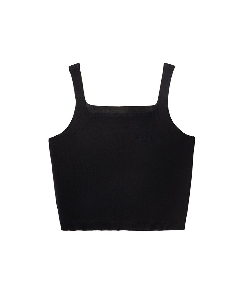 W SUMMER KNIT SLEEVELESS NAVY