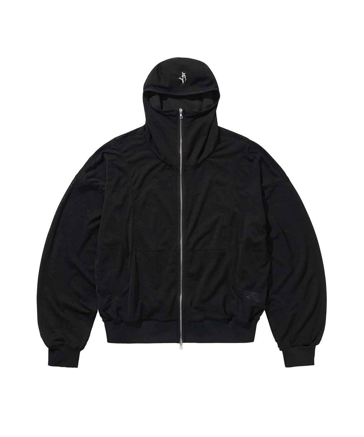 리베레(LIBERE) GRZ TYPE-ST ZIP-UP HOODIE / BLACK