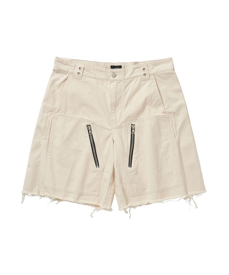 WIDE SHORTS PANTS / WHITE