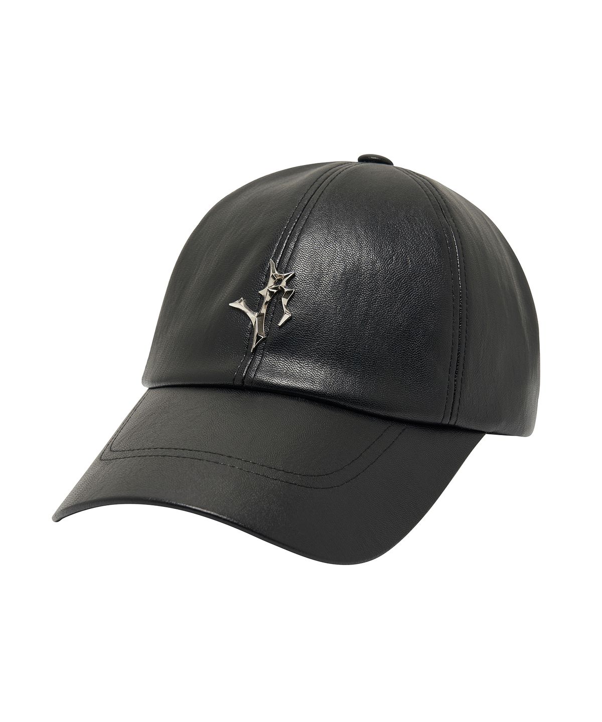 리베레(LIBERE) CLASSIC LEATHER CAP / BLACK