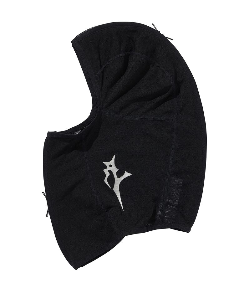 GRZ ZIP BALACLAVA / BLACK  (SEE THROUGH TYPE)