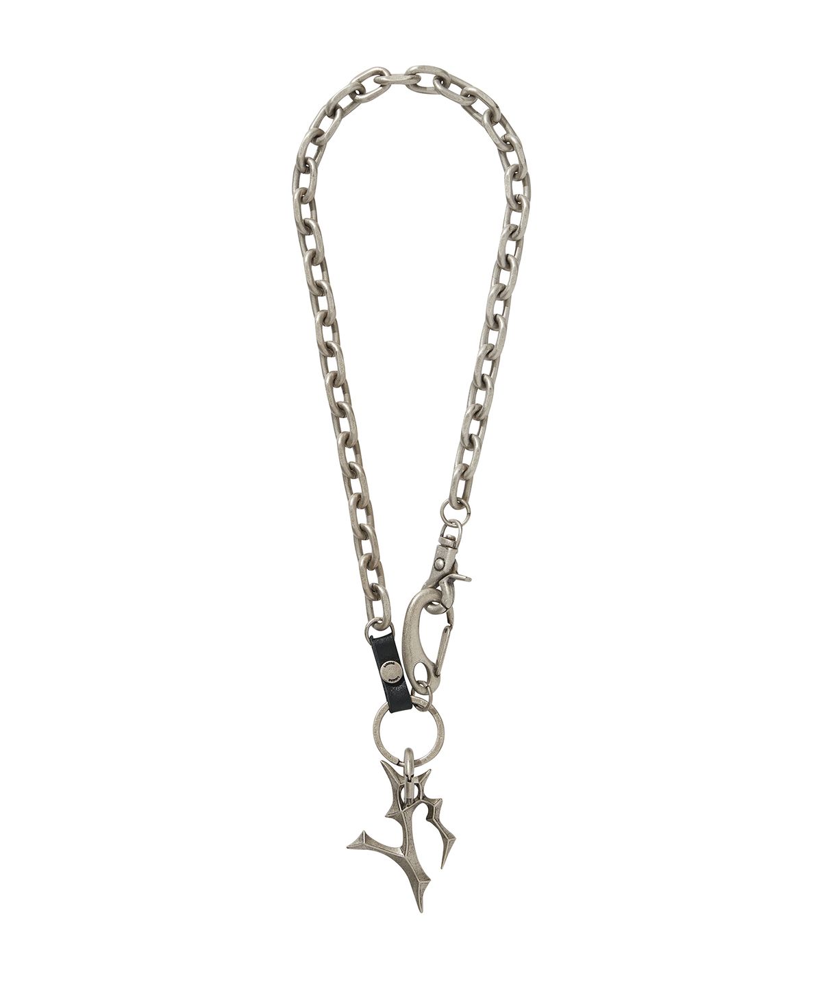 리베레(LIBERE) LOGO CHAIN KEYRING / SILVER