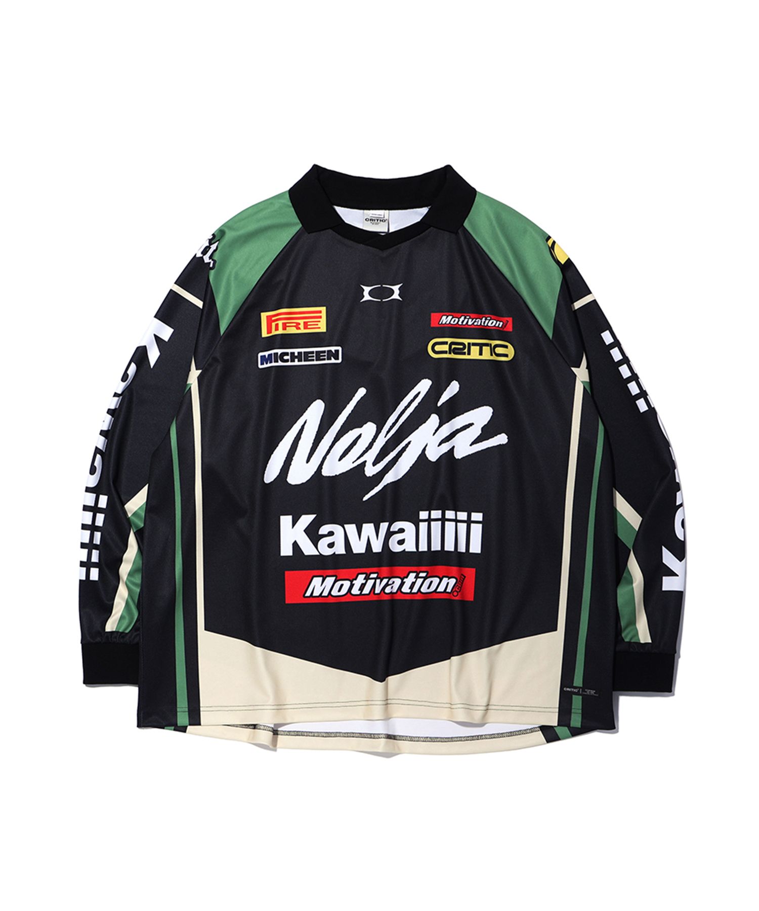 ★関税/送料込★Critic★NOLJA RACING JERSEY MUSINSA | CRITIC NOLJA RACING JERSEY BLACK