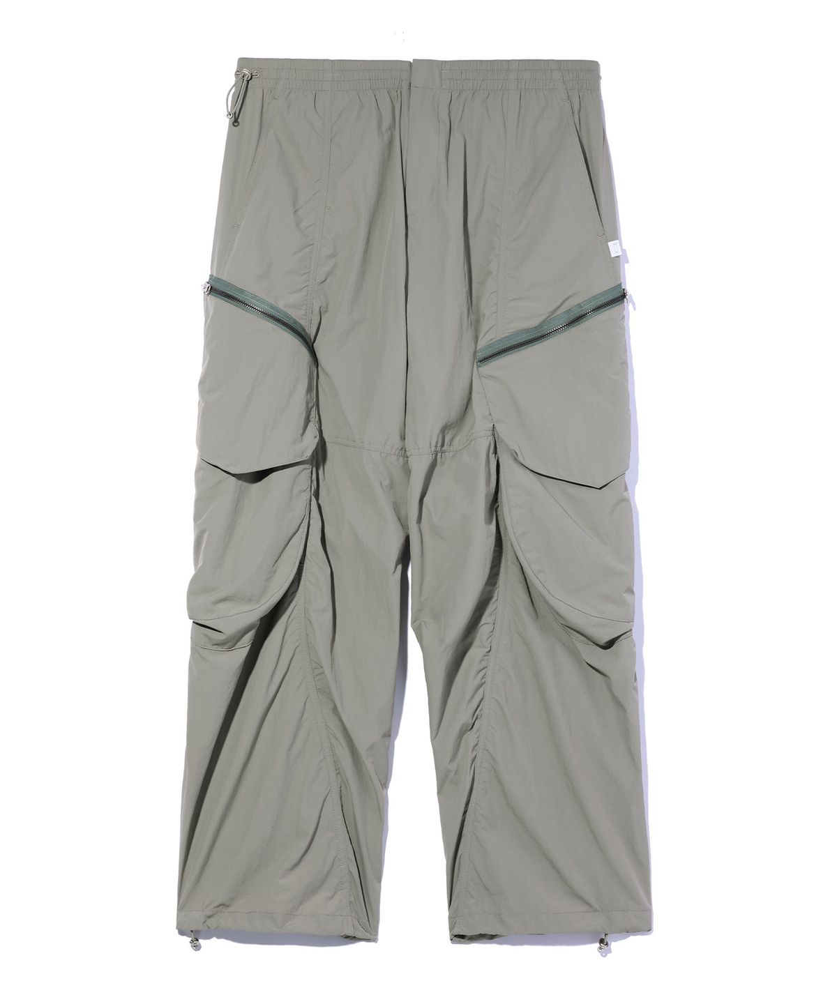 크리틱(CRITIC) GLOSSY CARGO PANTS GREY