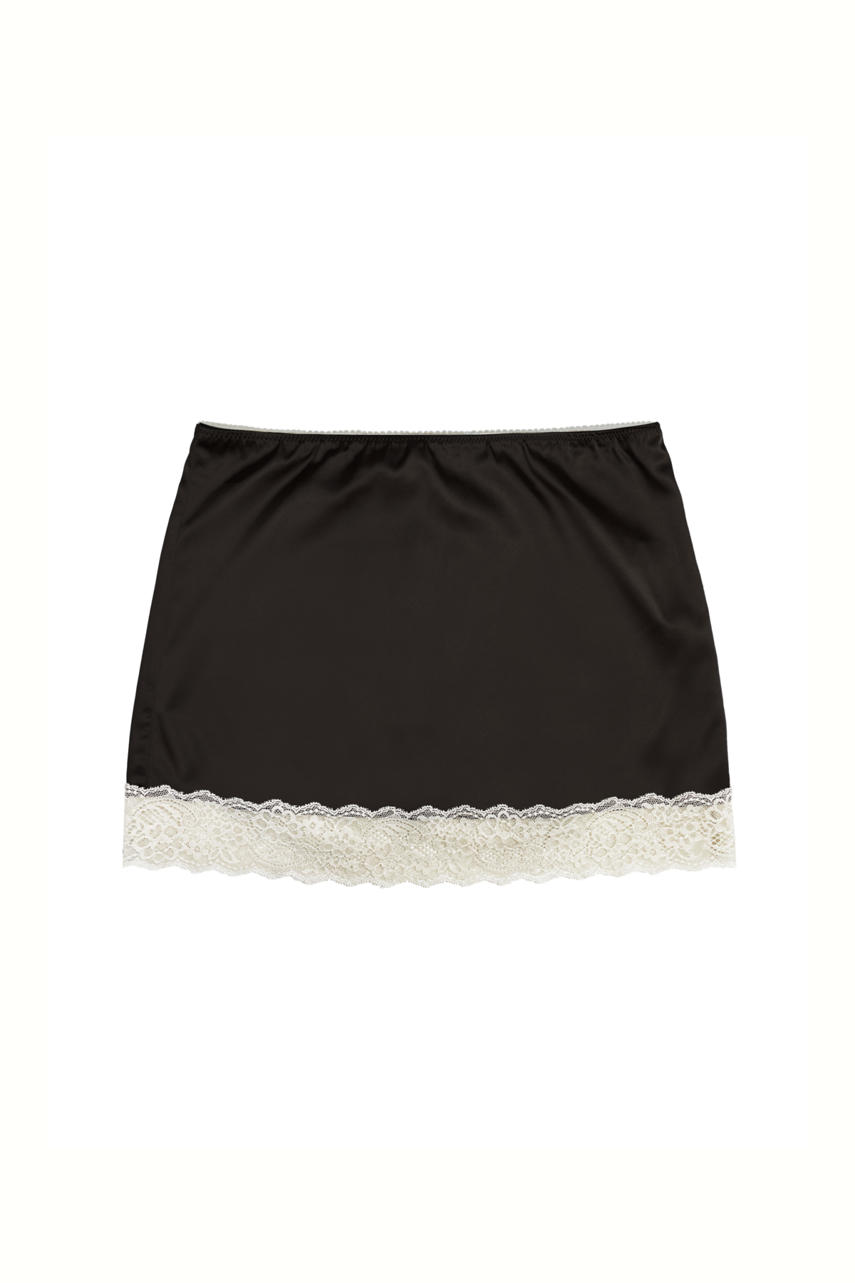 ◆TOOMUCHTAX◆ LACE SATIN MINI SKIRT BROWN MUSINSA | TOOMUCHTAX LACE SATIN MINI SKIRT (BROWN)