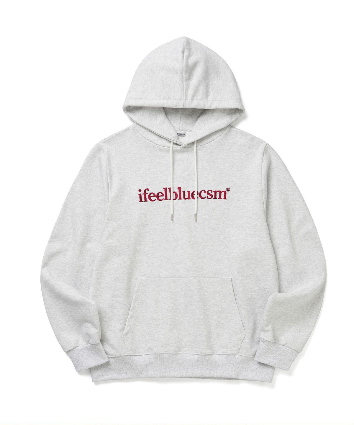 아이필블루씨에스엠(IFEELBLUECSM) Ifeelbluecsm Hoodie Light Grey