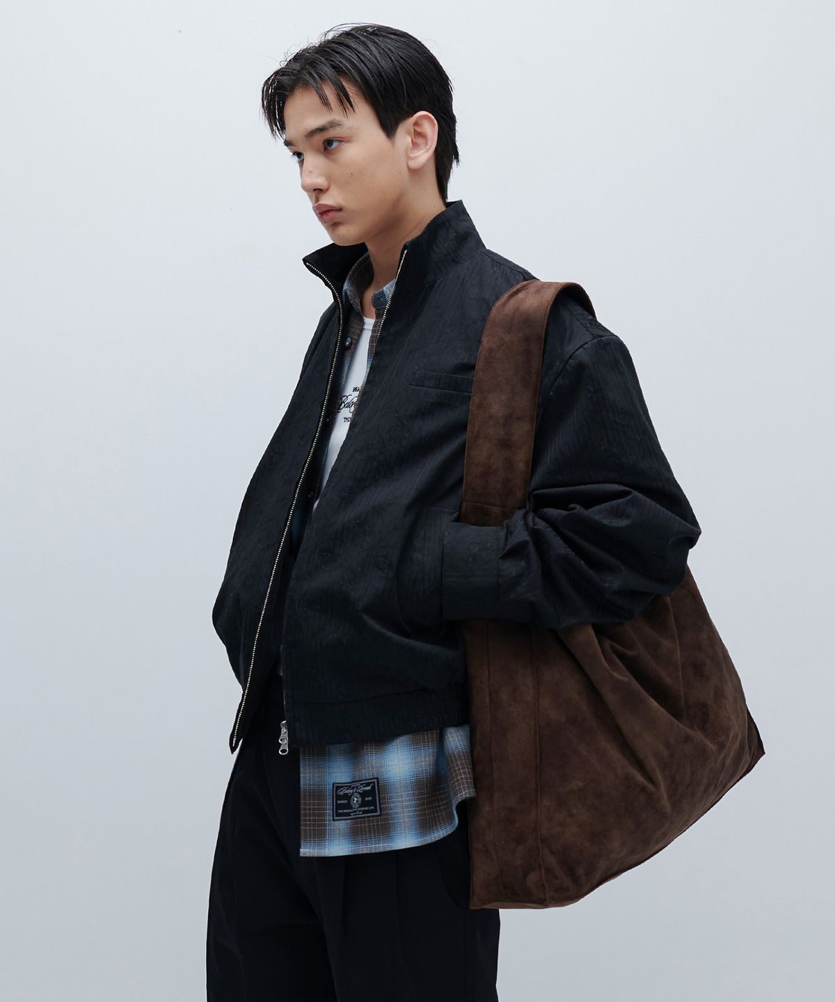 애니타임로릭(ANYTIME LOREAK) BIG SHOULDER BAG (VER.2) -SUEDE