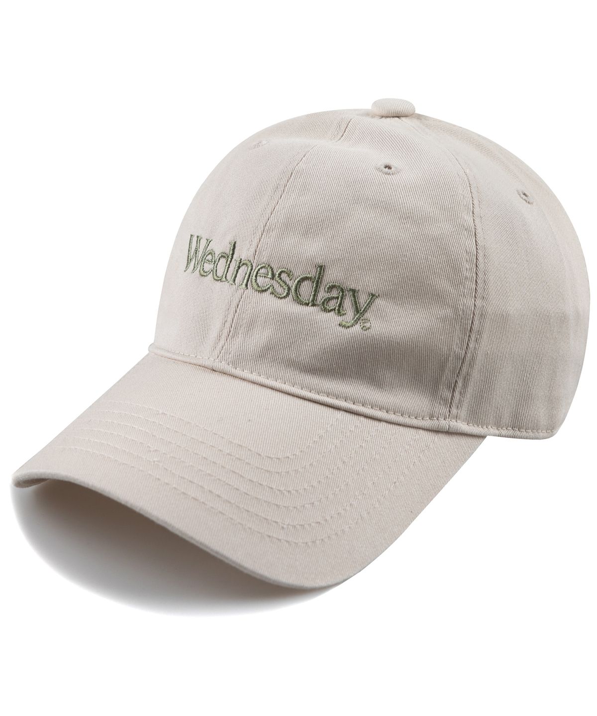 윅(WICK) Wednesday 워싱 볼캡-라이트베이지