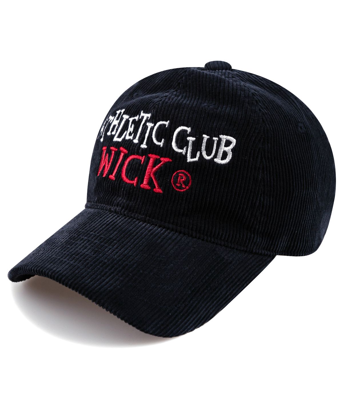 윅(WICK) ATHLETIC CLUB 코듀로이 볼캡-네이비