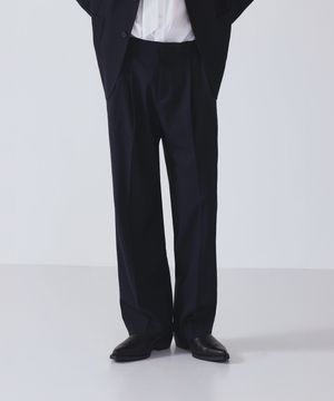 [봄,여름] 투턱 세미와이드 슬랙스 -4컬러