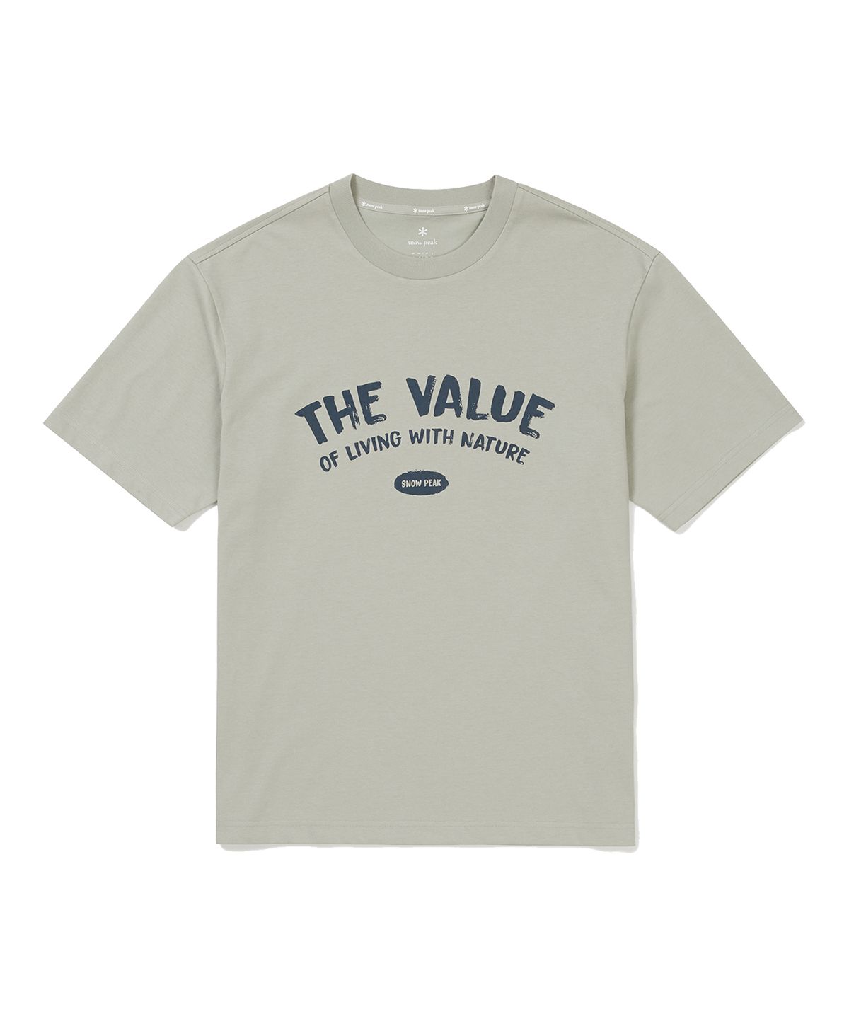 스노우피크 어패럴(SNOWPEAK APPAREL) 에어로쿨 비비드 반팔 티셔츠 Green (S24MMFTS82)