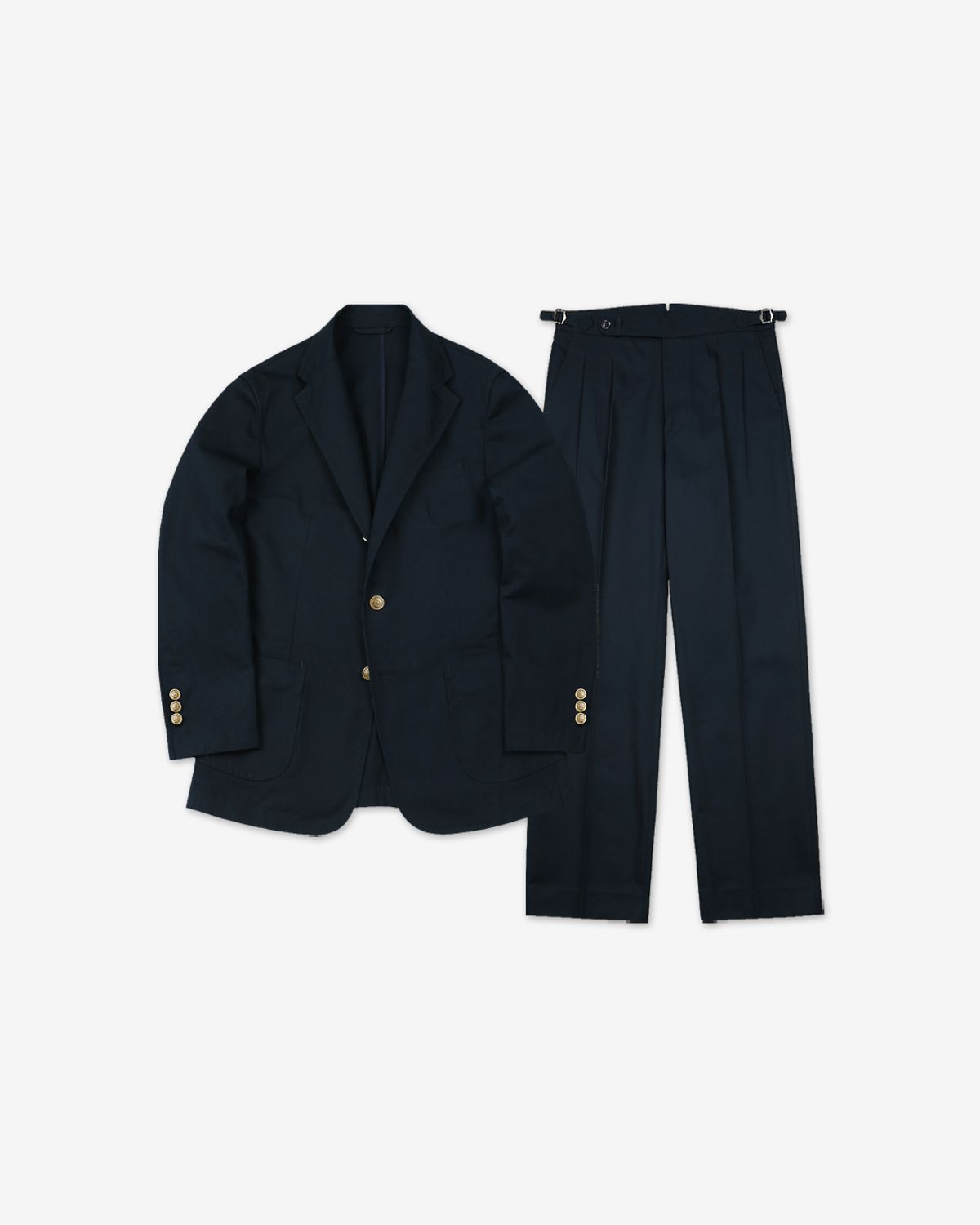 솔티(SORTIE) 405 Cotton Washed Set-up (Dark Navy)