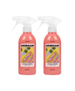 섬유탈취제 냄새뻄 비누향 400ml 2pack