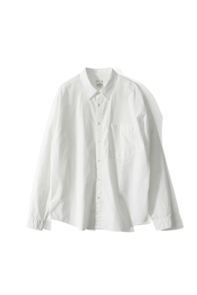 Jane Solid Extra Typewriter Shirt Off White