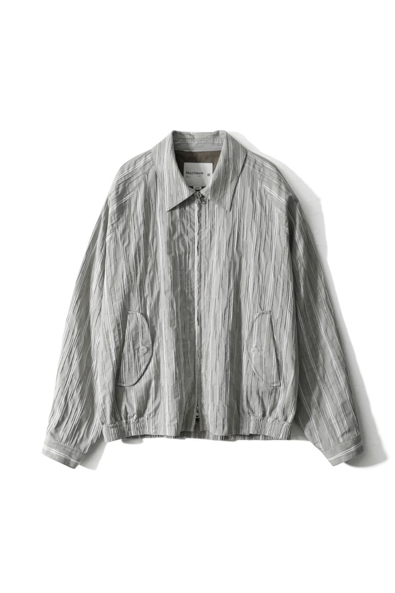 Visitor Dobby Stripe Jacket Olive