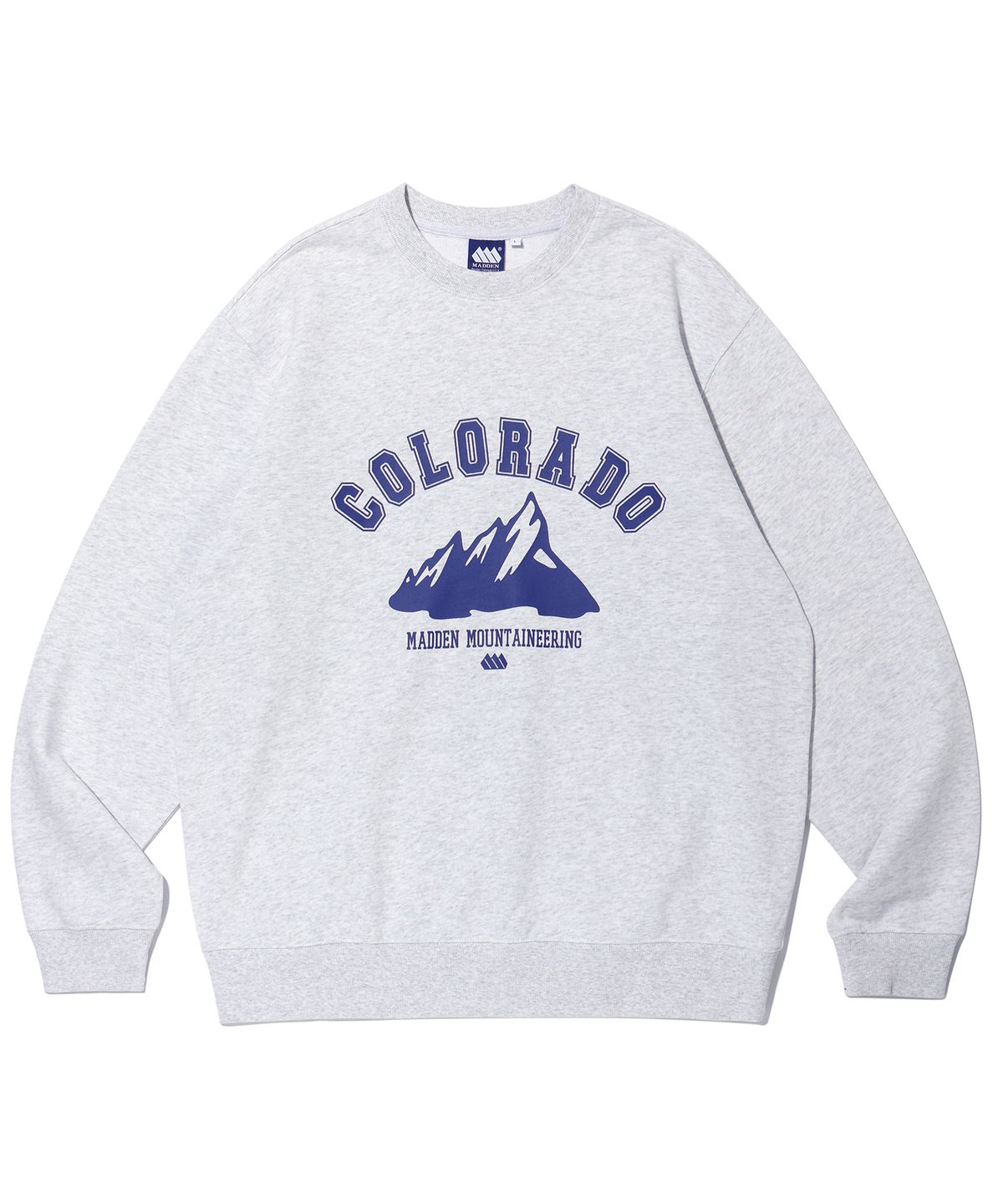 매든(MADDEN) CLRD Mountain Graphic Sweatshirt Melange
