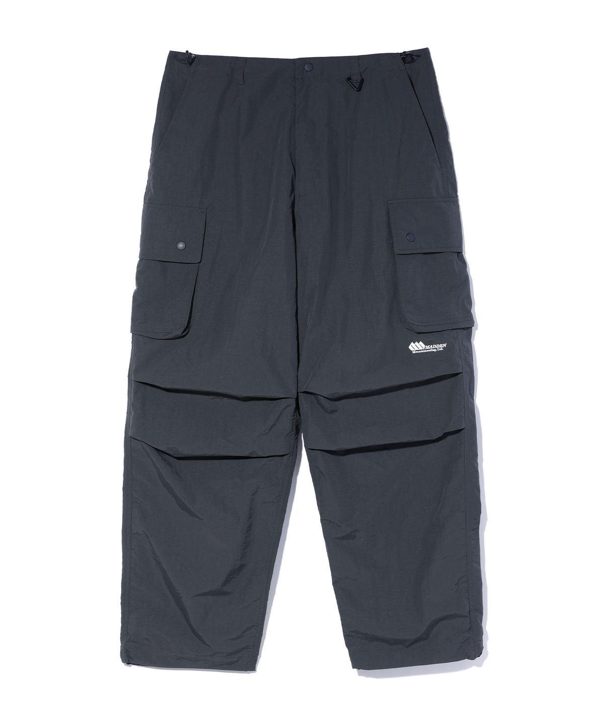 매든(MADDEN) Ripstop String Cargo Pants Charcoal