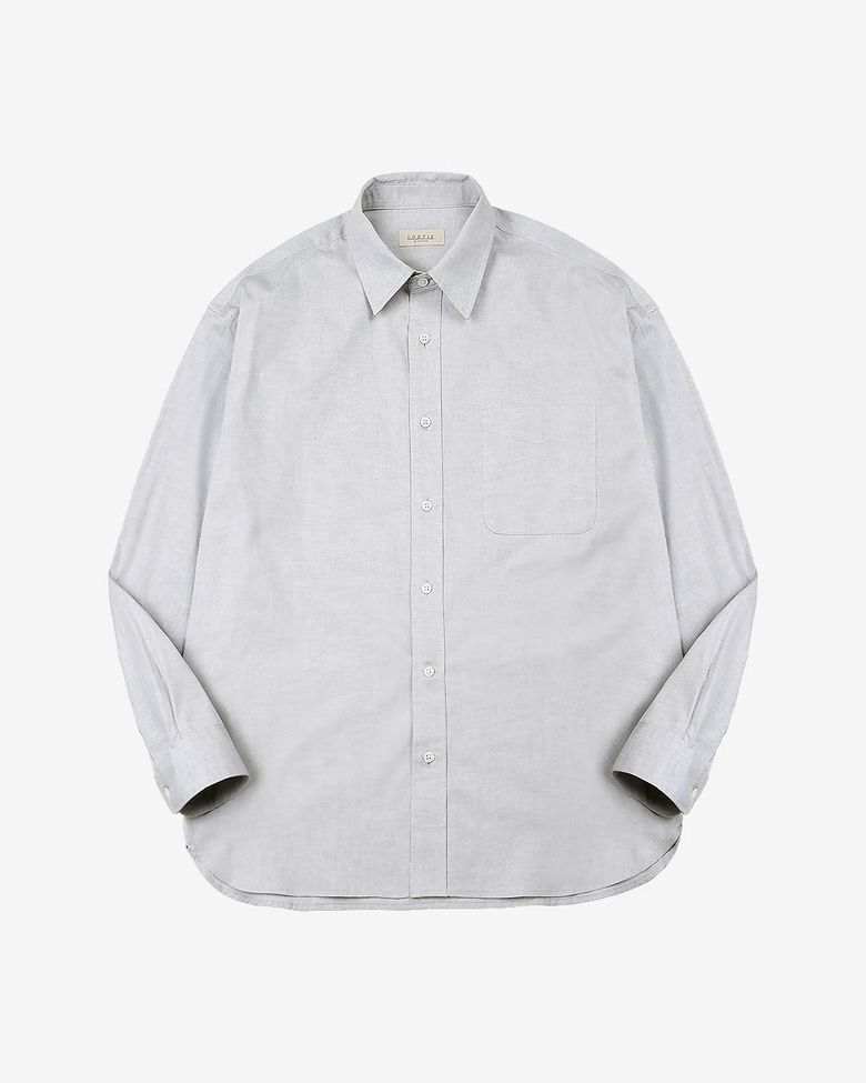 440 Essential Comfort Oxford Shirts (Natural Gray)